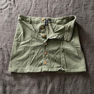 Forever21 Olive Green Skirt